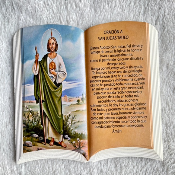 Black Friday sales!!!San Judas Tadeo libro con oración - Picture 5 of 8